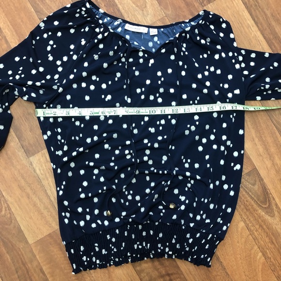 Dark Blue Susan Graver Top - Picture 5 of 7